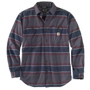 carhartt relaxed fit flannel fleece lined